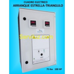 Cuadro Electrico con Arranque Estrella Triangulo 1 Motor Bomba 75 Kw y 100 HP