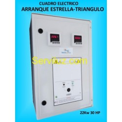 Cuadro Electrico con Arranque Estrella Triangulo 1 Motor Bomba 22 Kw y 30 HP