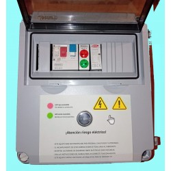 Cuadro Eléctrico Bombas  Motor 230V Monofásico de Protección   1.50 HP
