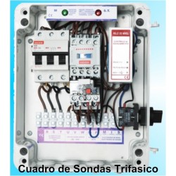 Cuadros de Sondas para bomba Sumergibles Pozo 1.50-2 HP Trifasico MAXGE