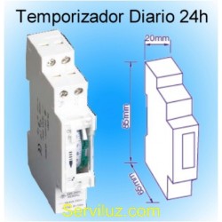 Programador Diario 24h Temporizador 24h