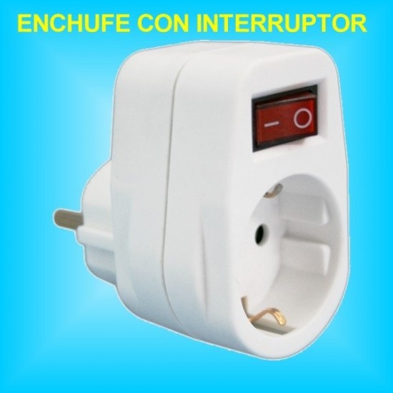 Cable con Interruptor para Lampara o Luz con enchufe incorporado