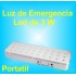 Luz de Emergencia Led 3W Portátil