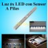 Luz 6x LED con Sensor de Movimiento a Pilas y Detector Infrarrojos