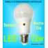 Bombilla LED Noche Dia Sensor Crepuscular E27 de 12w 6000K
