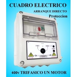 Cuadro Eléctrico Protección Bombas con Motor 400V Trifásico 0.33 HP CSD-401