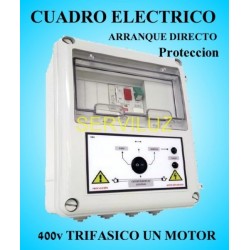 Cuadro Eléctrico Protección Bombas con Motor 400V Trifásico 0.50 HP CSD-402