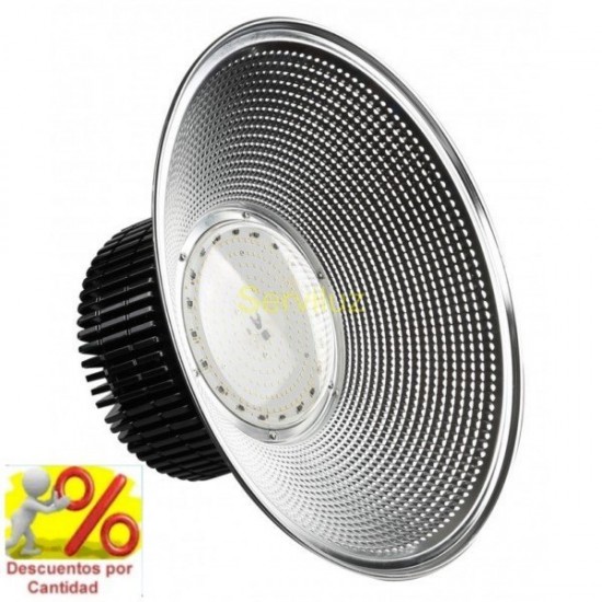 Campana industrial LED PRO 110W SMD 3030 3D Driverless Regulable 6000K