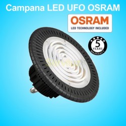 Campana industrial LED UFO 100W OSRAM 3030-2D 125lm w IP65 6000K