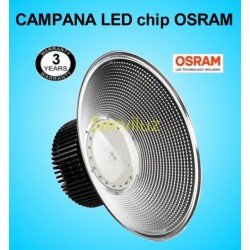 Campana LED Industrial OSRAM Profesional 150W SMD 3030-2D 4000K