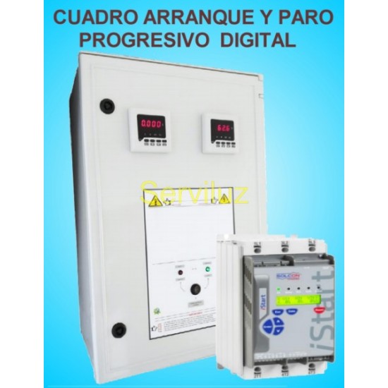 Cuadros de Arranque Suave Progresivo Digital 20-25  HP  ISSTART-405