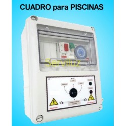 Cuadro Electrico Piscinas 0.33-050 HP Proteccion Filtración Monofasico CSF-201
