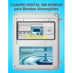 Cuadro Nivel Digital Bombas Sumergibles sin Sondas Monofasico 0.33 a 3 HP