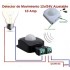 Detector de Movimiento 12v/24v 10Amp Ajustable Mini