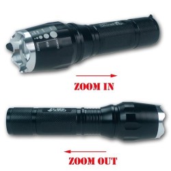 Linterna LED ZOOM con  Led cree XML T6 1300 Lumen