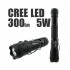 MINI LINTERNA LED 5W POTENCIA 300 Lumen (9.8 cm)