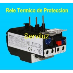 Rele Termico Proteccion de Sobrecarga Rango ajuste 2.5-4A