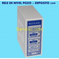 Rele de Nivel Pozo y Deposito Control Nivel de Liquidos 230V